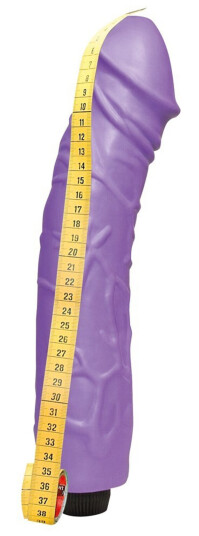 You2Toys Queeny Love Giant Lover Vibrerende Dildo 33 cm   - Lilla