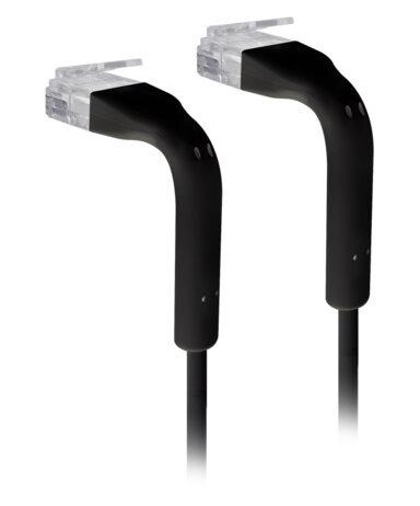 Ubiquiti UniFi Cat6 patchkabel - 5m - svart - ultratynn og fleksibel Ubiquiti UniFi Cat6 patchkabel - 5m - svart - ultratynn og fleksibel