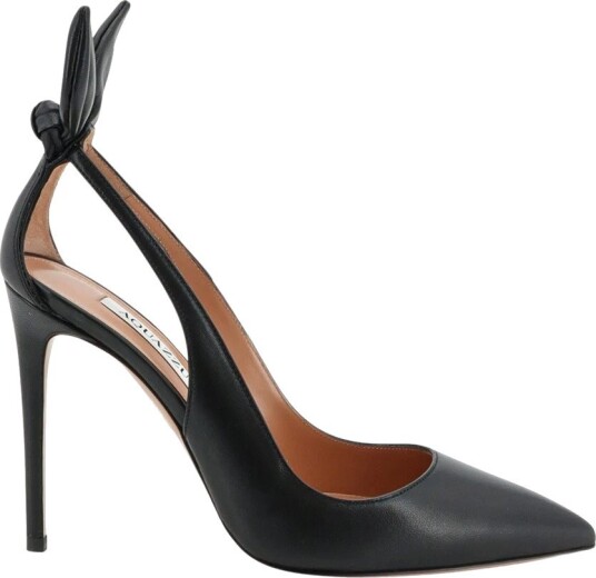Aquazzura, Dame, Sko, Svart, 37 1/2 EU,