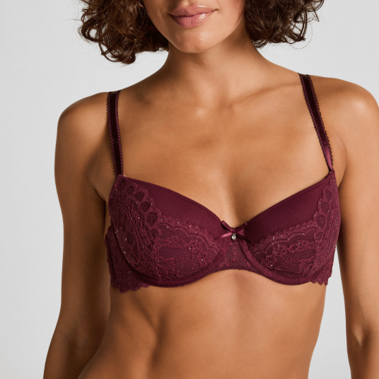Hunkemöller Isadora Pd Burgundy D x 80 Hunkemöller Isadora Pd Burgundy D x 80