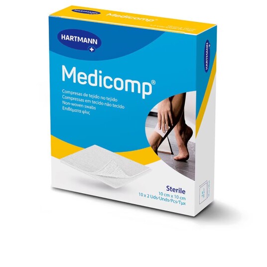 HARTMANN MEDICOMP sterile gauze 10x10 cm 20 u