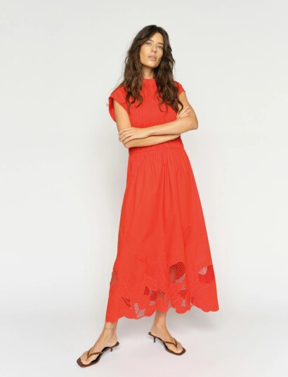MOS MOSH Mmaria Mono Dress Red S