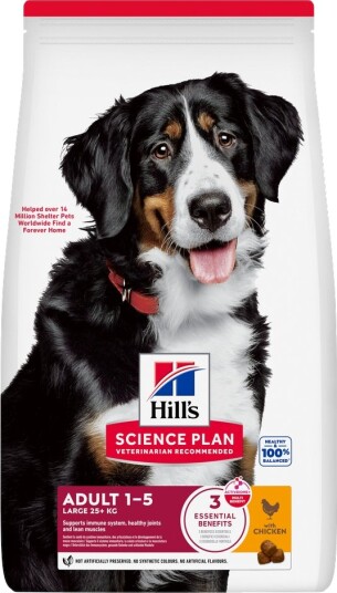 Hill'S Science Plan Tørrfôr Science Plan Adult 1 5 Large Med Kylling 6 kg Hill'S Science Plan Tørrfôr Science Plan Adult 1 5 Large Med Kylling 6 kg