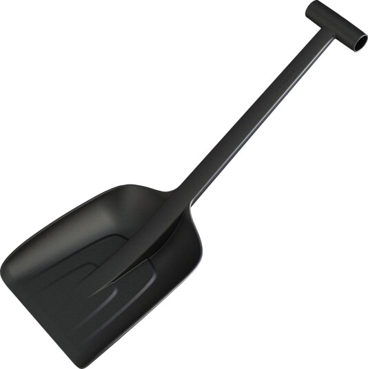 Fiskars Solid Bilskuffe 63 cm - Holdbar Snøspade Svart