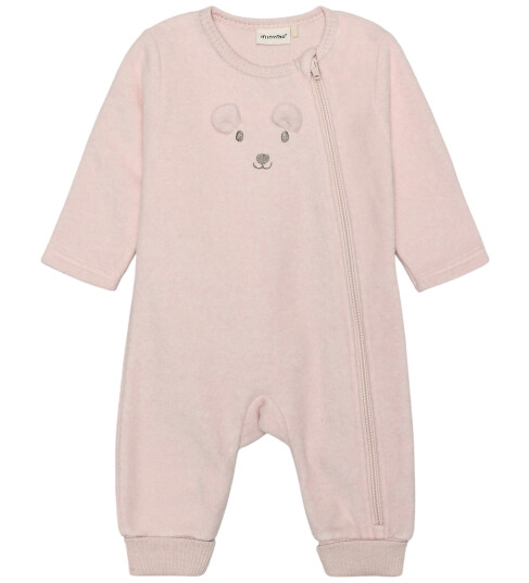 Minymo Suit Ls Fleece Pink 56 Minymo Suit Ls Fleece Pink 56