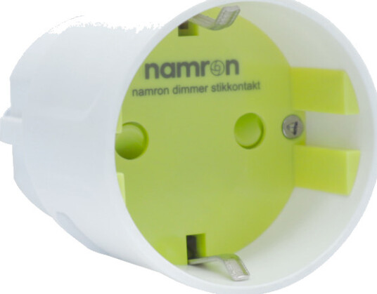 Namron Zigbee Smart Plug Dimmer 150w Hvit Namron Zigbee Smart Plug Dimmer 150w Hvit
