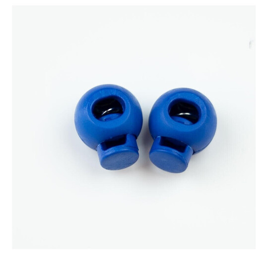 Stor rund snorstopper Kobolt, 20mm