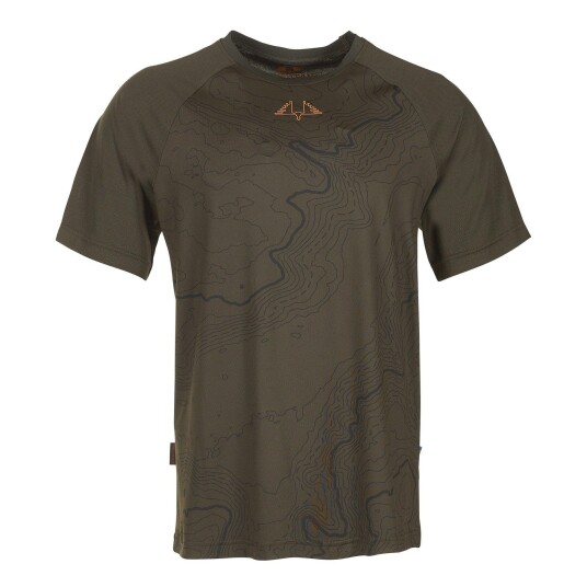 Swedteam Alpha SS RE ECO T skjorte Herre Printed Green M
