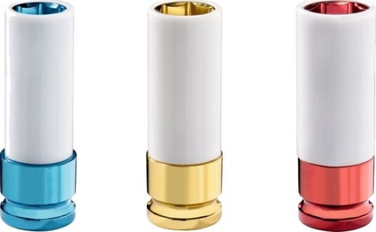 Metabo 628833000, Pipenøkkelsett, 3 Stykker, Gult, Hvit, Blå, Rød, 17,19,21 Mm Metabo 628833000, Pipenøkkelsett, 3 Stykker, Gult, Hvit, Blå, Rød, 17,19,21 Mm