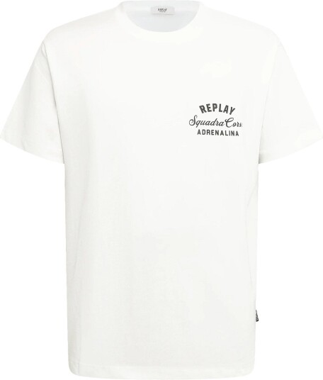 Replay T Shirt Relaxed White XXL