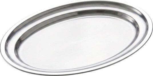 Modern House Chief ovalt serveringsfat 35x24 cm stål