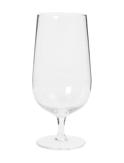 Broste Copenhagen Bubble Beer Glass - Nude - H18.5CM Broste Copenhagen Bubble Beer Glass - Nude - H18.5CM