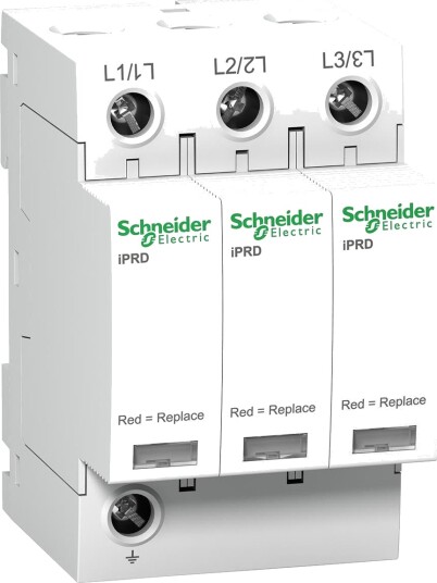 Schneider Electric A9L20300 Overspenningsvern mot indirekte nedslag iPRD 20/20R 3 ledere uten kontakt Stikkontakter & kabler Schneider Electric A9L20300 Overspenningsvern mot indirekte nedslag iPRD 20/20R 3 ledere uten kontakt Stikkontakter & kabler