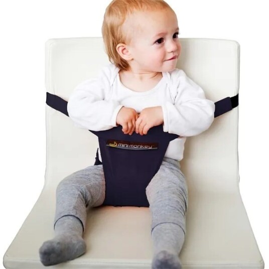Minimonkey Spisestol Minichair  Vannavvisende  Sort 