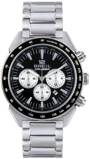 Breil Herreklokke TW1924 Cruiser Sort/Stål Ø44 mm Breil Herreklokke TW1924 Cruiser Sort/Stål Ø44 mm