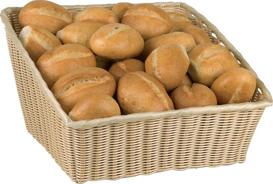 APS Brødkorg ECONOMIC ; 45x42x24 cm LxBxH; Natur; Rektangulær