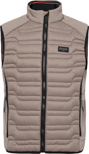 Tom Tailor Hybrid Vest Beige S