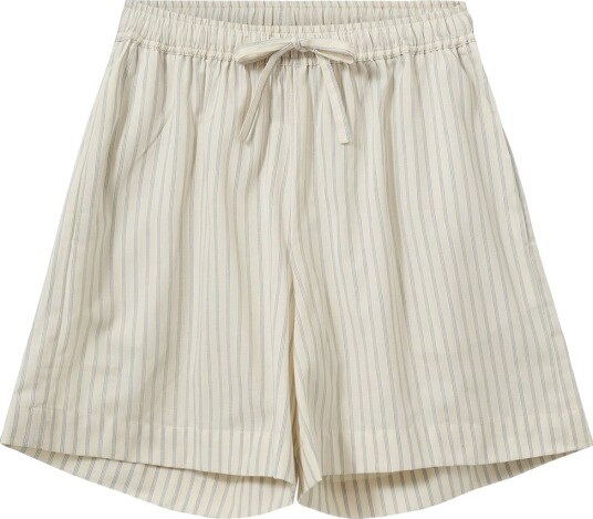 Sofie Schnoor Shorts Zahrasy Antique White m. Striper Sofie Schnoor 12 år 152 Shorts Blå Hvit