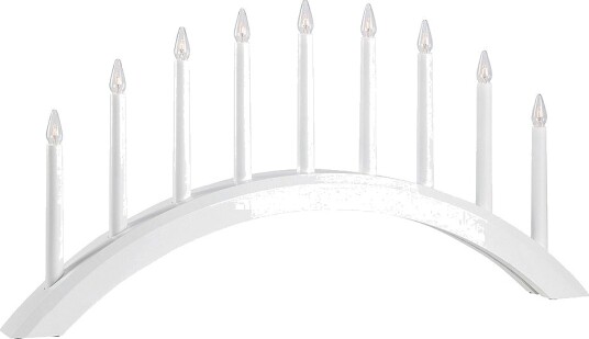 Markslöjd Lysestake AVENTO 9L Hvit
