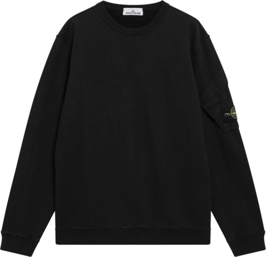 Stone Island Herre Gensere & Hettegensere Svart M,