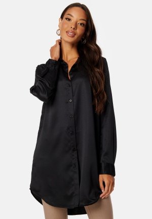BUBBLEROOM Nicole long shirt Black 36