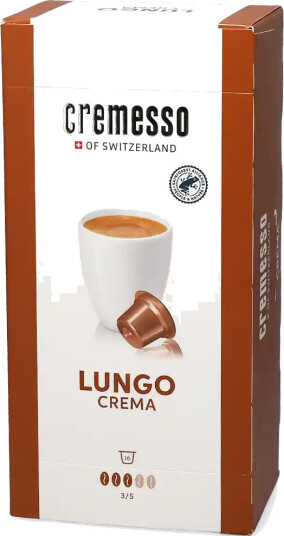 Cremesso | Lungo Crema 16 kapsler til Cremesso