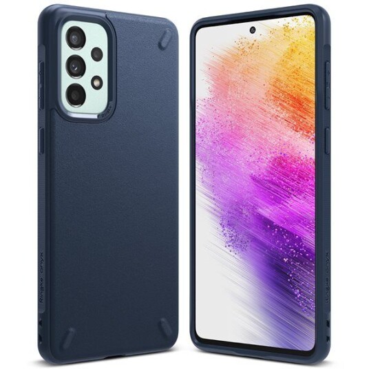 Ringke Ringke Onyx Slitesterkt Deksel Til Samsung Galaxy A73 Marineblå