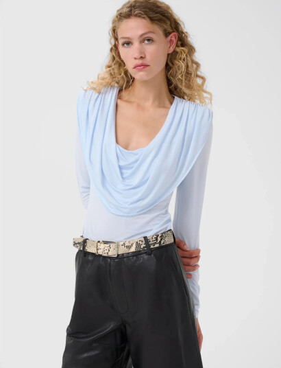 Gestuz Gzlaily Ls Top Blue S Gestuz Gzlaily Ls Top Blue S