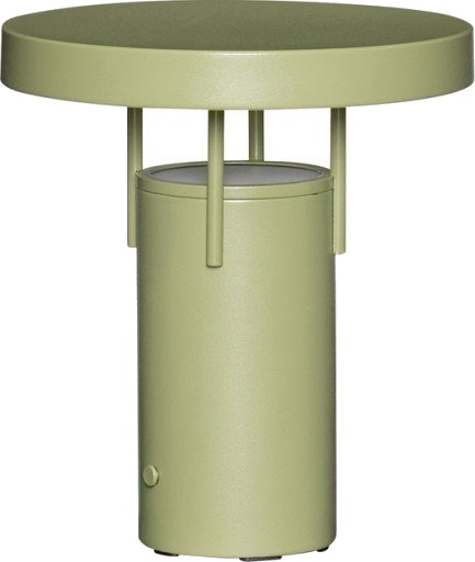 Hübsch BringMe Mini oppladdningsbar bordlampe grønn