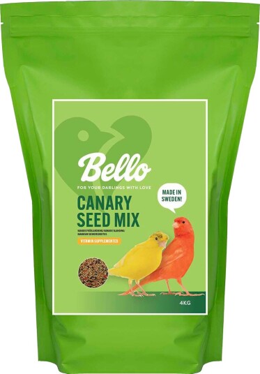 Bello Canary Seed Mix Fuglemat til Kanarifugler 4kg
