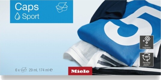 Miele Caps Sport vaskemiddelkapsler 12014100 (6 stk.) Miele Caps Sport vaskemiddelkapsler 12014100 (6 stk.)