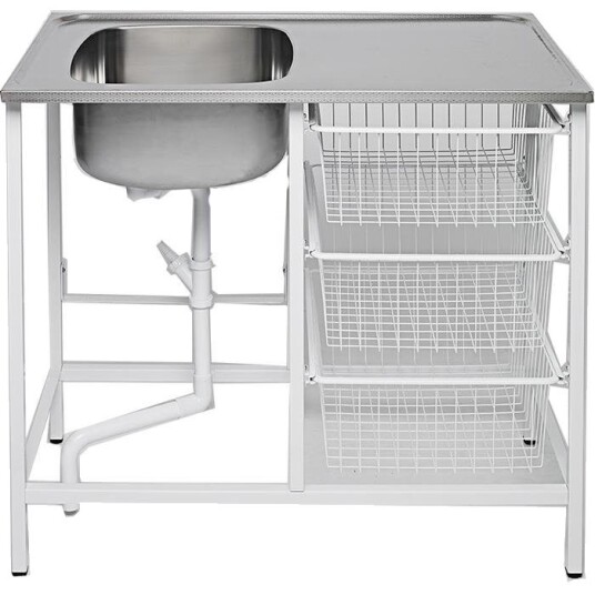 Contura Vaskebenk CABM 10 R Pakke Med 3 Trådbakker
