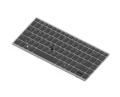 HP Keyboard Bl Sr Pvcy (Arab)