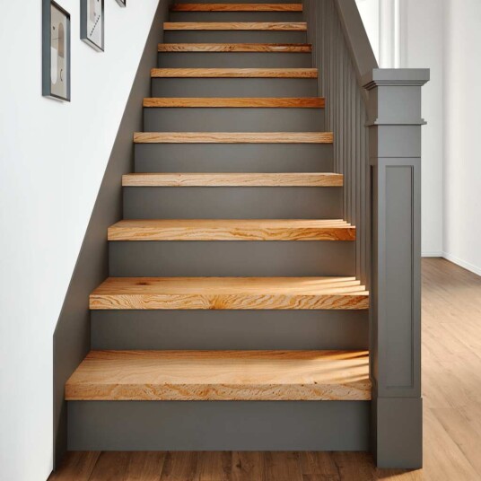 2 Stk Lysebrun 70x25x2cm Heltre Eik