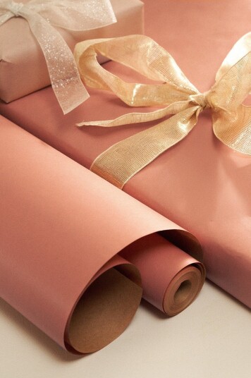 Ellos Home - Gavepapir Uni 7 meter - Rosa Ellos Home - Gavepapir Uni 7 meter - Rosa