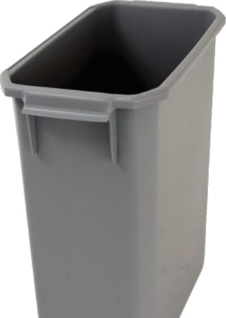 Affaldsbeholder 60L Grå Patricia