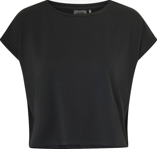 Aim'n Treningstopp Soft Basic Roll Sleeve Top Svart