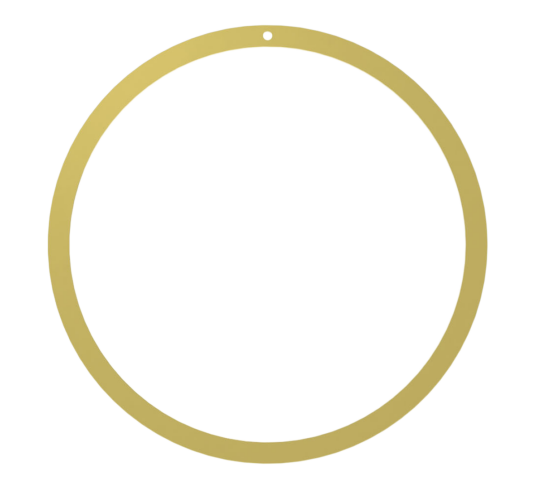 Cooee  Wreath Krans 40 cm Messing