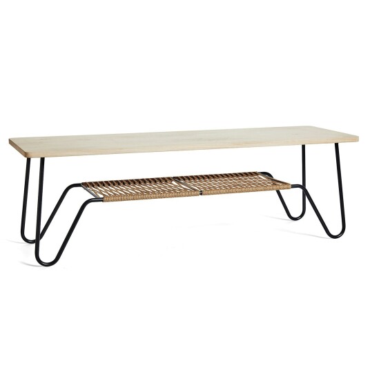 Mavis Marcel Coffee Table/Sideboard 160x50 cm Soaped Rustic Oak