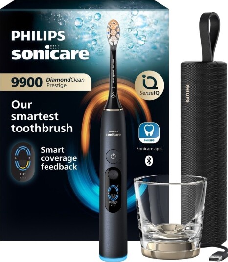 Philips Sonicare DiamondClean elektrisk tannbørste HX9813/92 svart