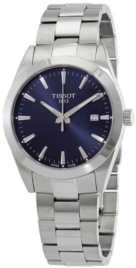 Tissot Herreklokke T127.410.11.041.00 T Classic Blå/Stål Ø40 mm