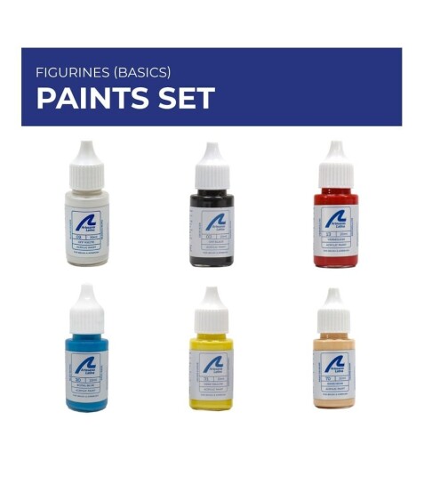Artesania Paint Set Basic Figurines