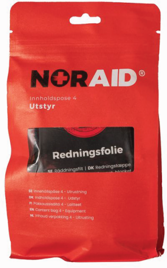 Noraid Innholdspose 4 Utstyr Til Akuttsituasjoner 1 stk.