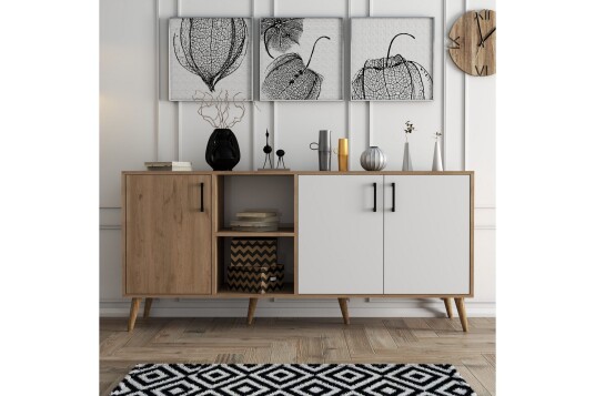 Desgrar Konsollbord 180x80 cm Brun