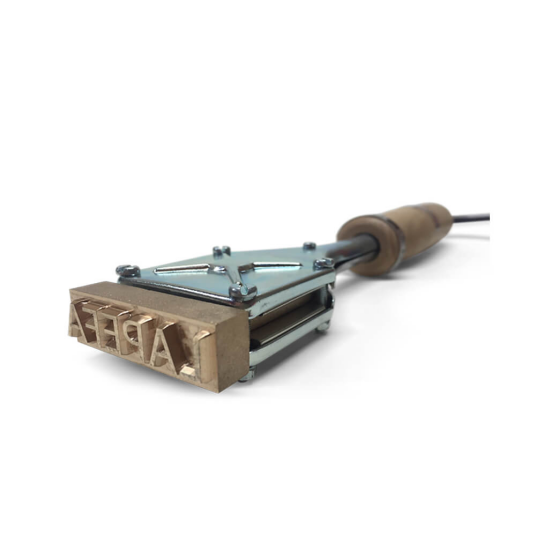 Jo Safety Brennstempel for verktoy Messing 125W H16 x B30 mm