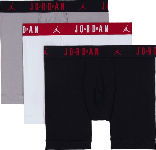 Jordan Boxershorts 3 pack Svart/Hvit/Grå Jordan XXL XXLarge Boxershorts