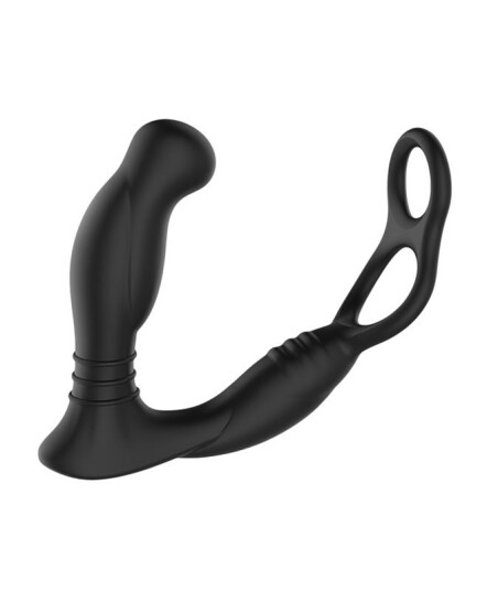 Nexus Simul8 Prostata Vibrator med Penisring - Svart Nexus Simul8 Prostata Vibrator med Penisring - Svart
