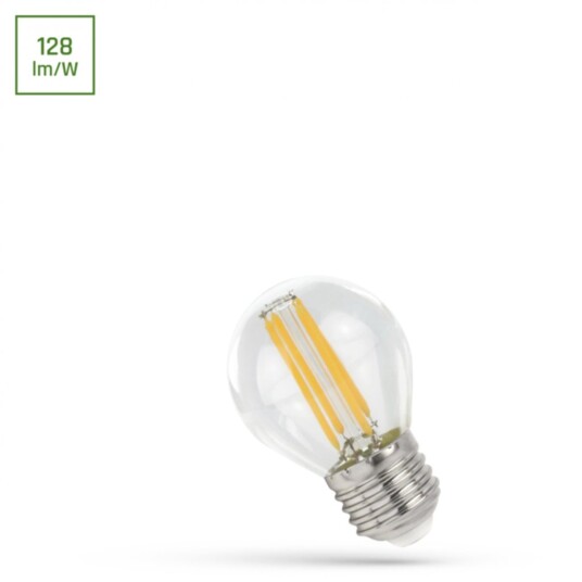 Kronepære LED Klar E27 4000K 4W 510 lumen Kronepære LED Klar E27 4000K 4W 510 lumen