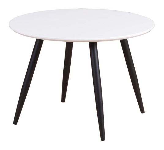 Venture Design Plaza spisebord Hvit 60 cm Hvit