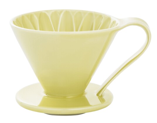 Cafec Flower Dripper - Yellow , Cup 4 (2-4 cups) Cafec Flower Dripper - Yellow , Cup 4 (2-4 cups)